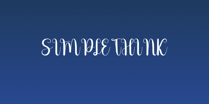 SimpleThink Social Header