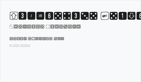 Simpledice Regular Business Card