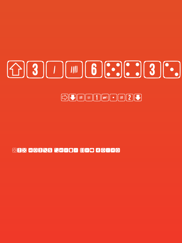 Simpledice Regular Poster