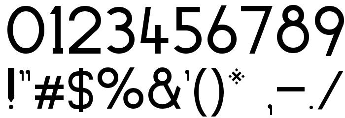 Simpleman Font OTHER CHARS