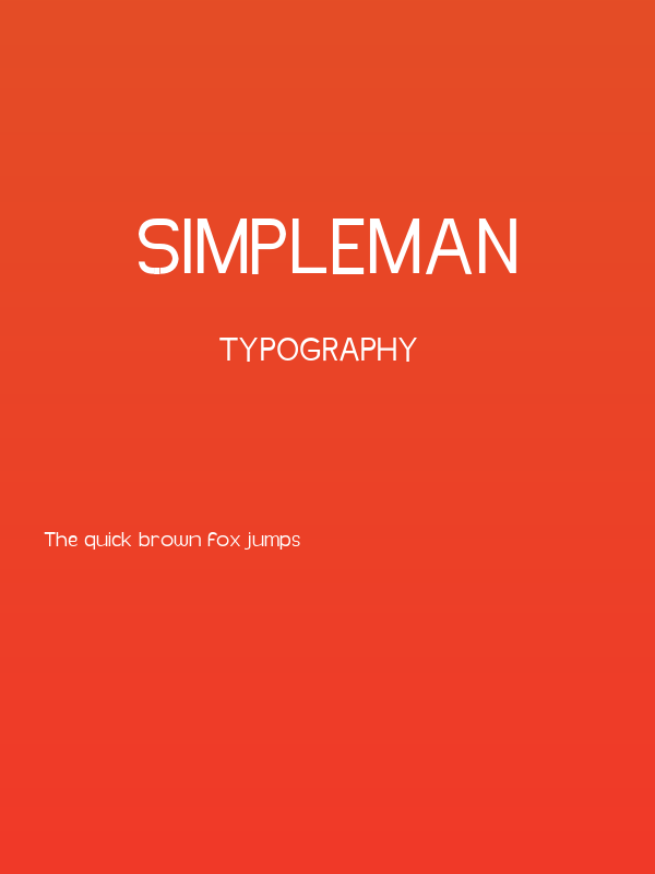 Simpleman Poster