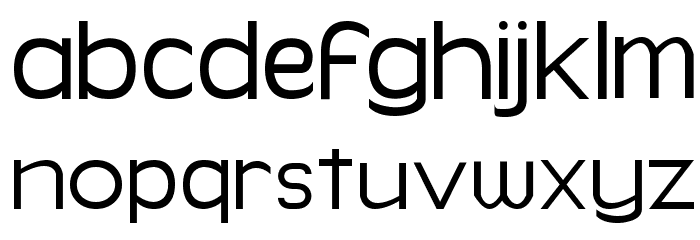 Simpleman Font LOWERCASE