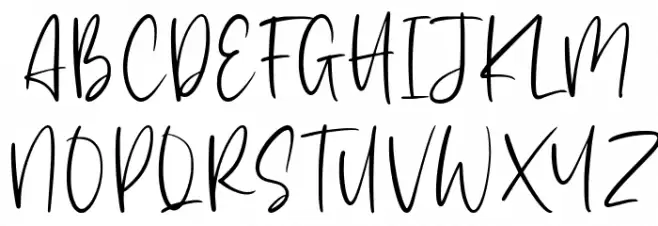 Simplemind Schriftart Groß