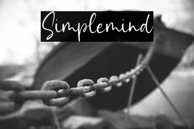 Simplemind Font examples