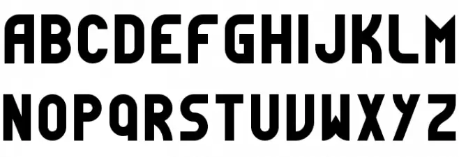 Simpleness Regular フォント 小文字