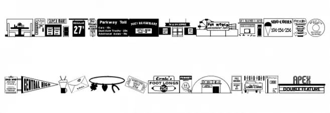 Simpler Times JL Schriftart Kleinbuchstaben