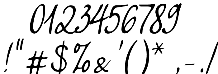 Simplesnails ver 4.0 Font OTHER CHARS