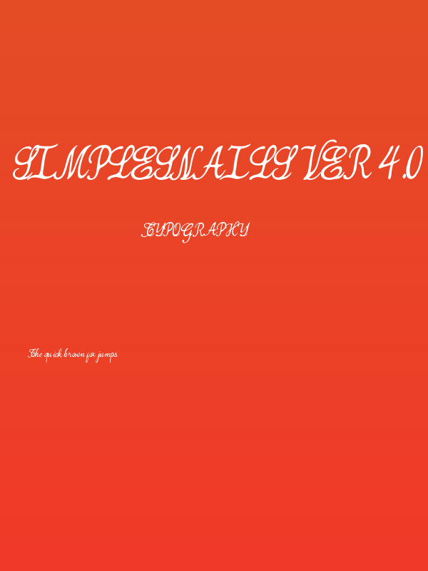 Simplesnails ver 4.0 Poster