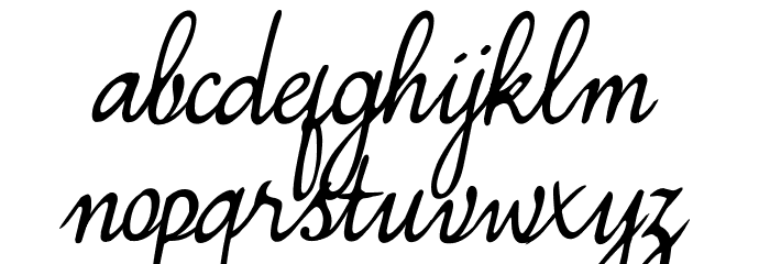 Simplesnails ver 4.0 Font LOWERCASE