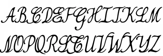 Simplesnails Шрифта ВЕРХНИЙ