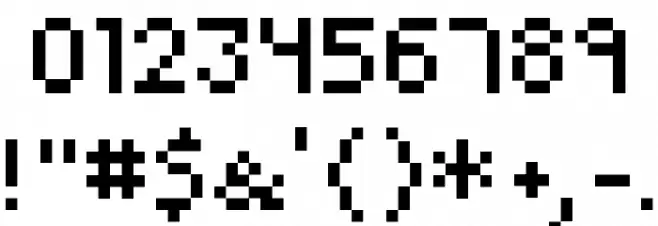 Simpletown Font OTHER CHARS