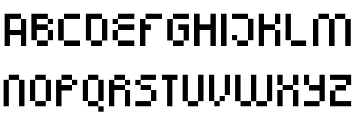 Simpletown Font LOWERCASE
