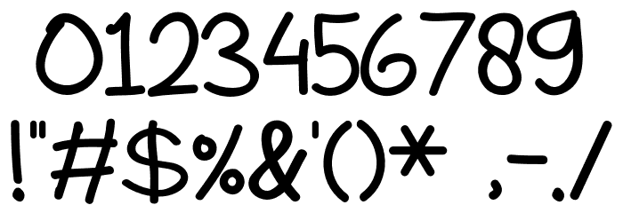 Simplicito-Regular Font OTHER CHARS