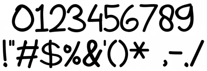 Simplicito Regular Font OTHER CHARS