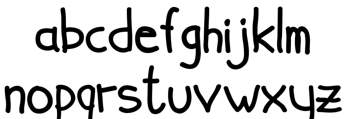 Simplicito Regular Font LOWERCASE