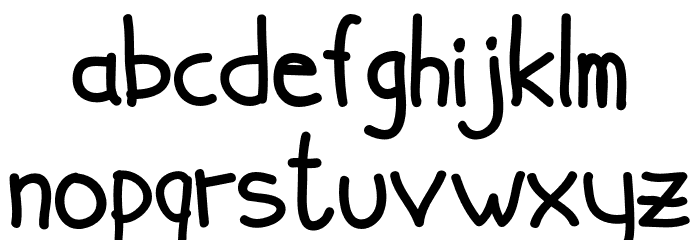 Simplicito-Regular Font LOWERCASE