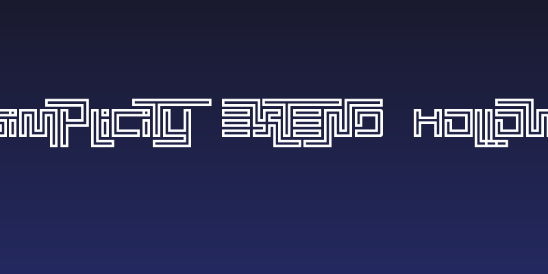 Simplicity Extend Hollow Social Header