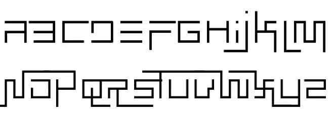 Simplicity Extend Thin 字体 小写