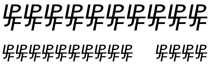 Simplicity No2 Font OTHER CHARS