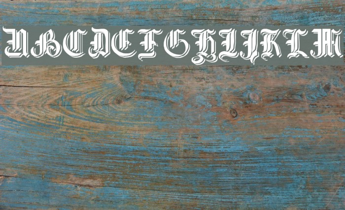 Simplicity No2 Font examples