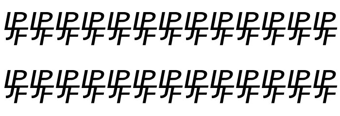 Simplicity No3 Font LOWERCASE