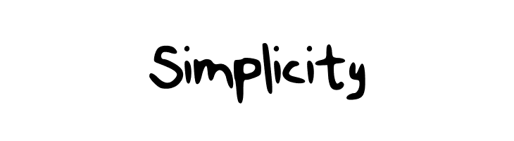 Simplicity  Descarca Fonturi Gratis