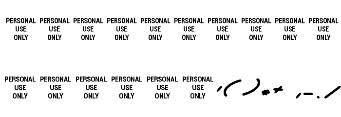 Simplicy Personal Use Only Fonte OUTROS PERSONAGENS