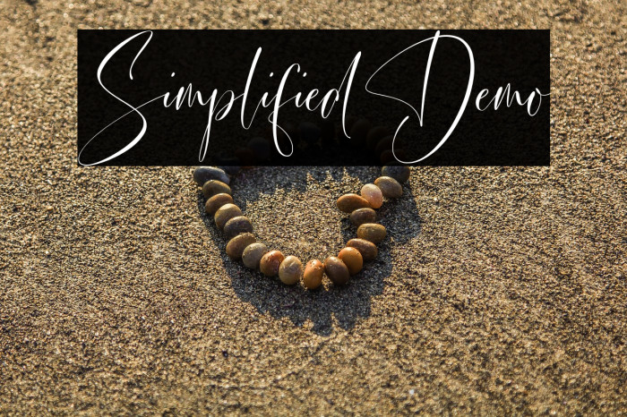 Simplified Demo Example 1