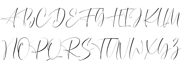 Simplified Font UPPERCASE