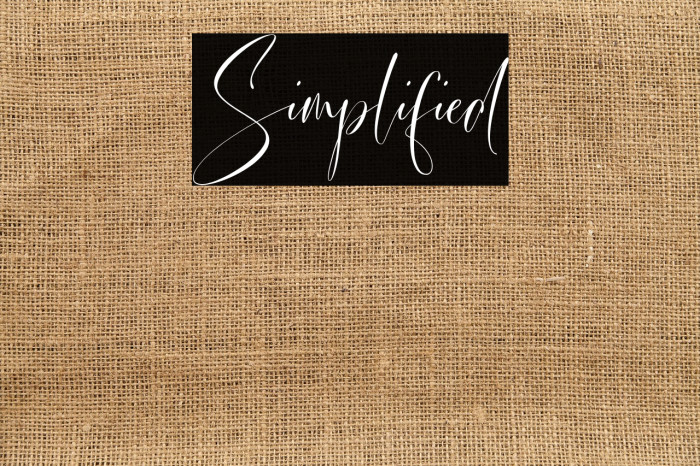 Simplified Example 3