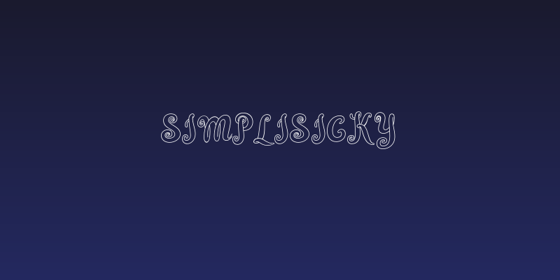 Simplisicky Social Header