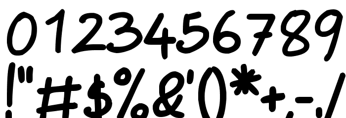 Simplixi Regular Font OTHER CHARS