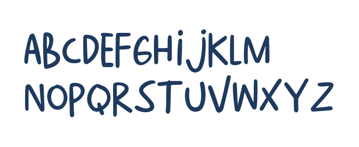 Simply Bites Regular Lowercase