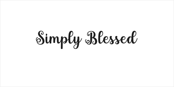 Simply Blessed Logo