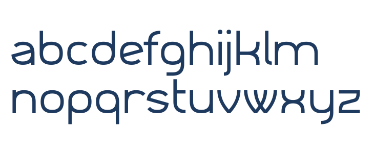 Simply City Medium Lowercase