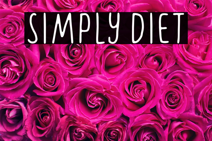 Simply Diet Example 2
