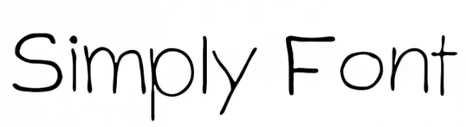 Simply Font  Fuentes Gratis Descargar