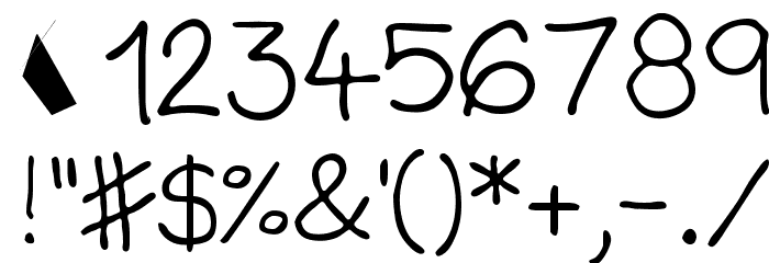 Simply Font Font OTHER CHARS