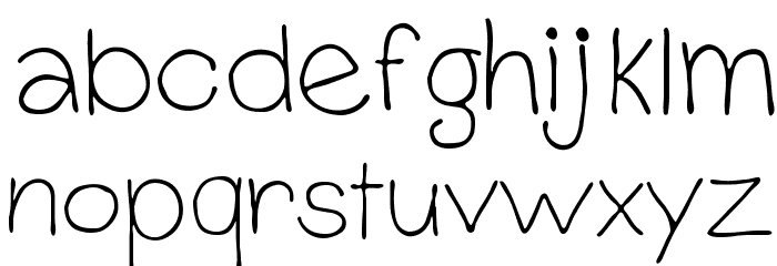 Simply Font Font LOWERCASE