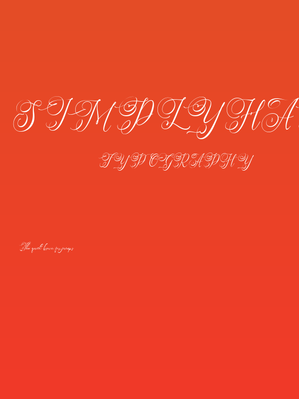 Simply Harmony FREE Poster