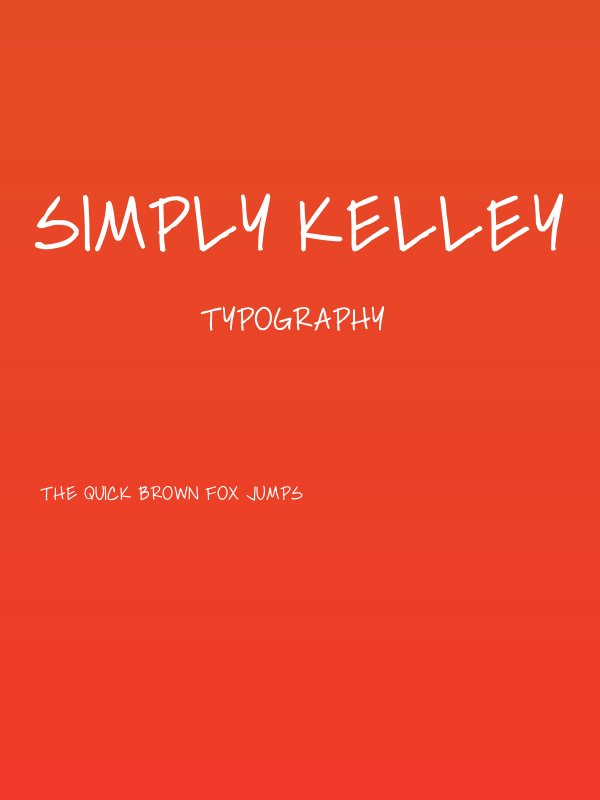 Simply Kelley Poster