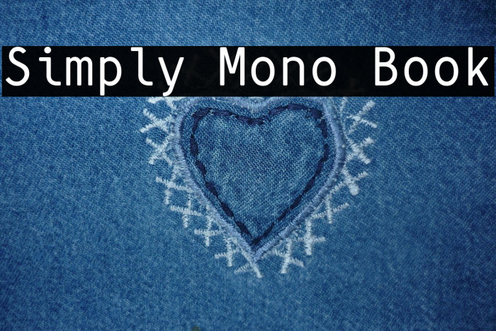 Simply Mono Book Example 2