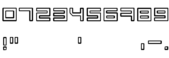 Simply Mono Dirty Font OTHER CHARS