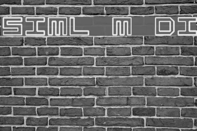 Simply Mono Dirty Font examples