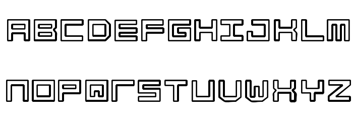 Simply Mono Dirty Font LOWERCASE