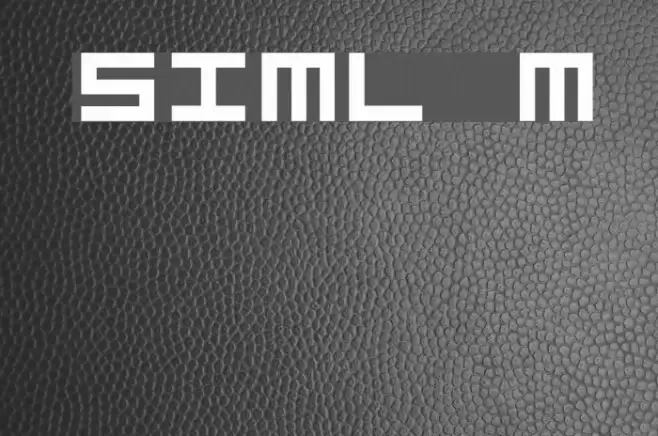 Simply Mono Шрифта examples
