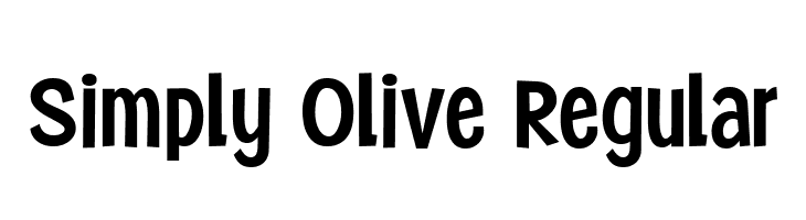 Simply Olive Regular  Descarca Fonturi Gratis
