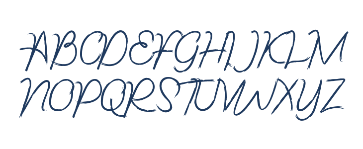 Simply Pleasures Brush Uppercase