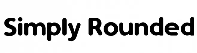 Simply Rounded  Descarca Fonturi Gratis