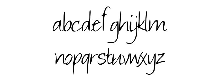 SimplyAdorable Font LOWERCASE